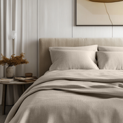 Natural Washed Heavyweight Linen Flat Sheet