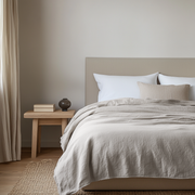 Natural Washed Linen Flat Sheet