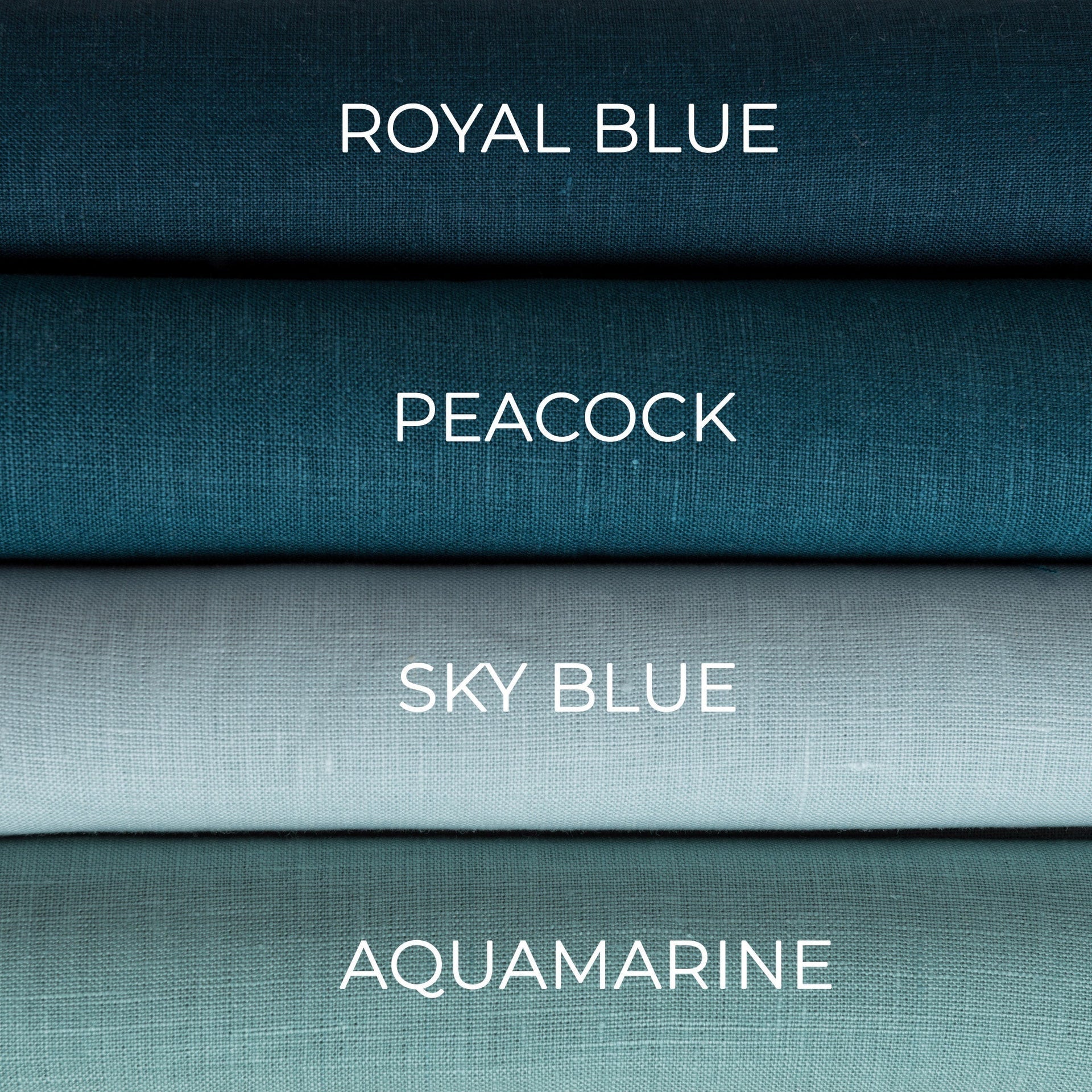 @Color: Royal Blue, Color: Peacock Blue, Color: Sky Blue, Color: Aquamarine