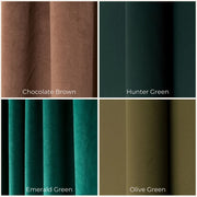 @Color: Chocolate Brown, color:Hunter Green, color: Emerald Green, color: Olive Green