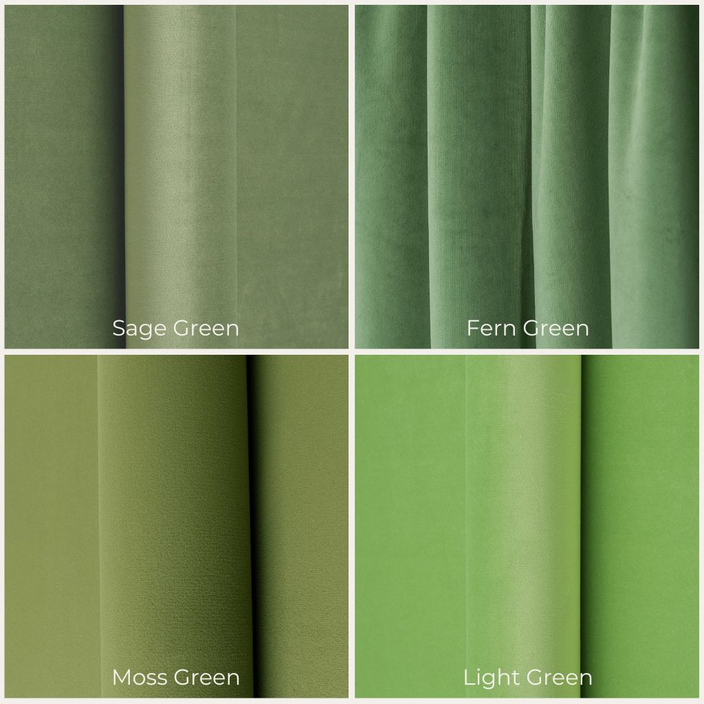 @Color: Sage Green, color:Fern Green, color: Moss Green, color: Light Green