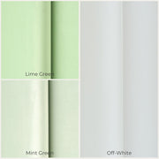 @Color: Lime Green, color:Mint Green, color: Off-White