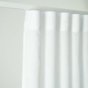 Wavefold Linen Curtain with Blackout Lining