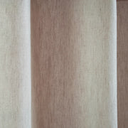 Eyelet Linen Curtain Panel with Cotton Lining