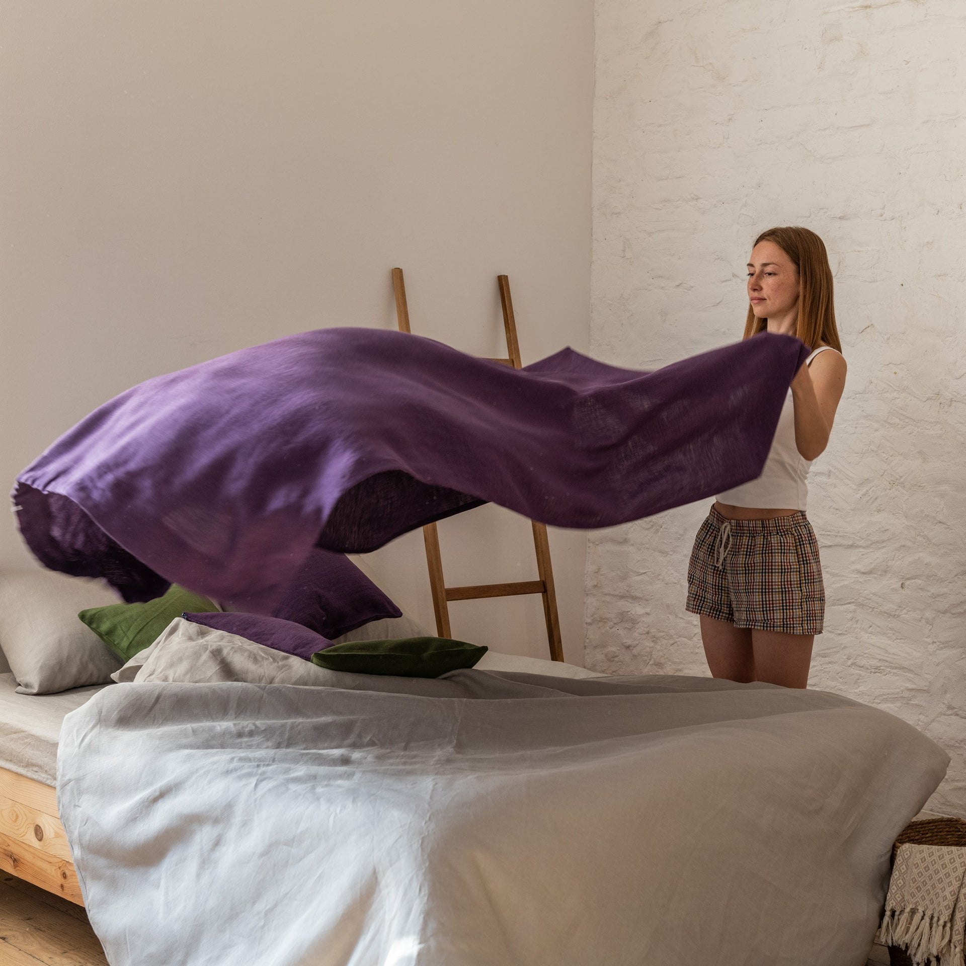 Linen Bed Spread