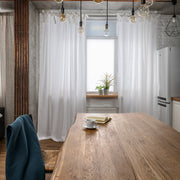 Linen Top Tie Curtain