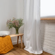 Knotted Tabs Linen Curtain