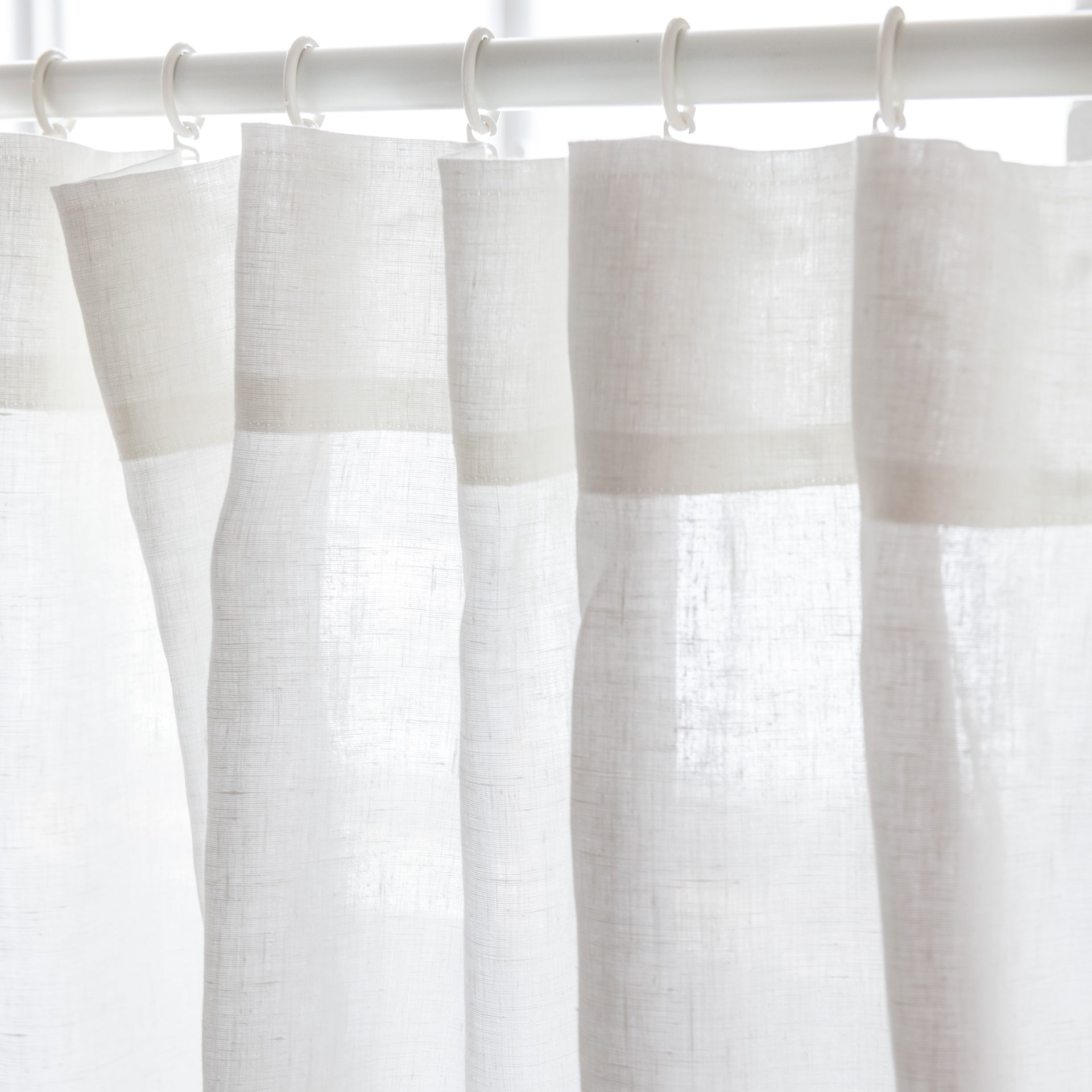 S-fold Linen Curtain