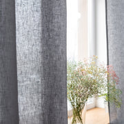 Eyelet Linen Curtain