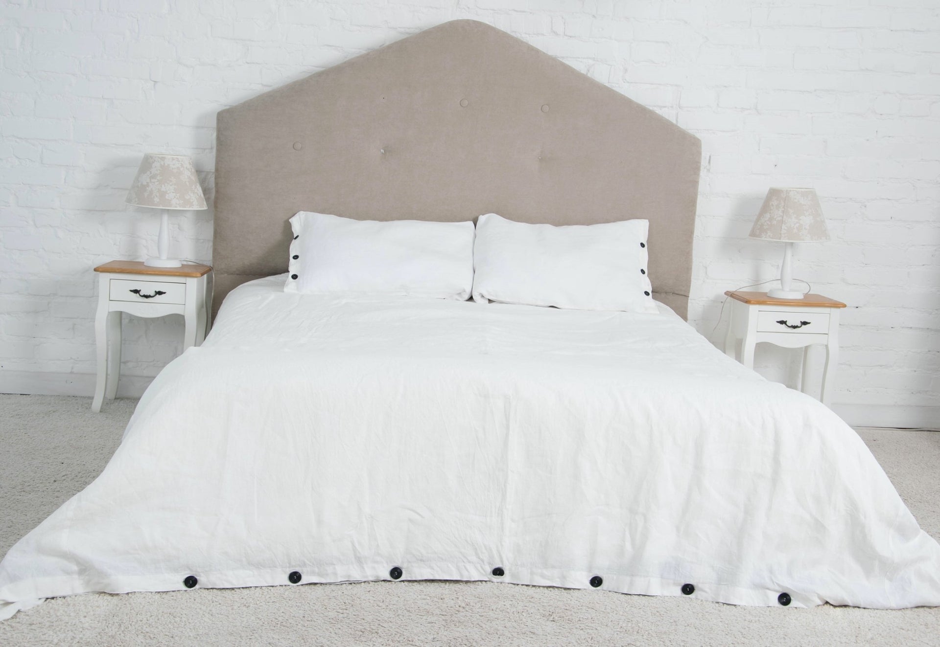 Linen Off-White Bedding