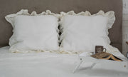 Linen Ruffled Pillow Sham