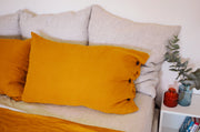 Pillow Cases with Buttons