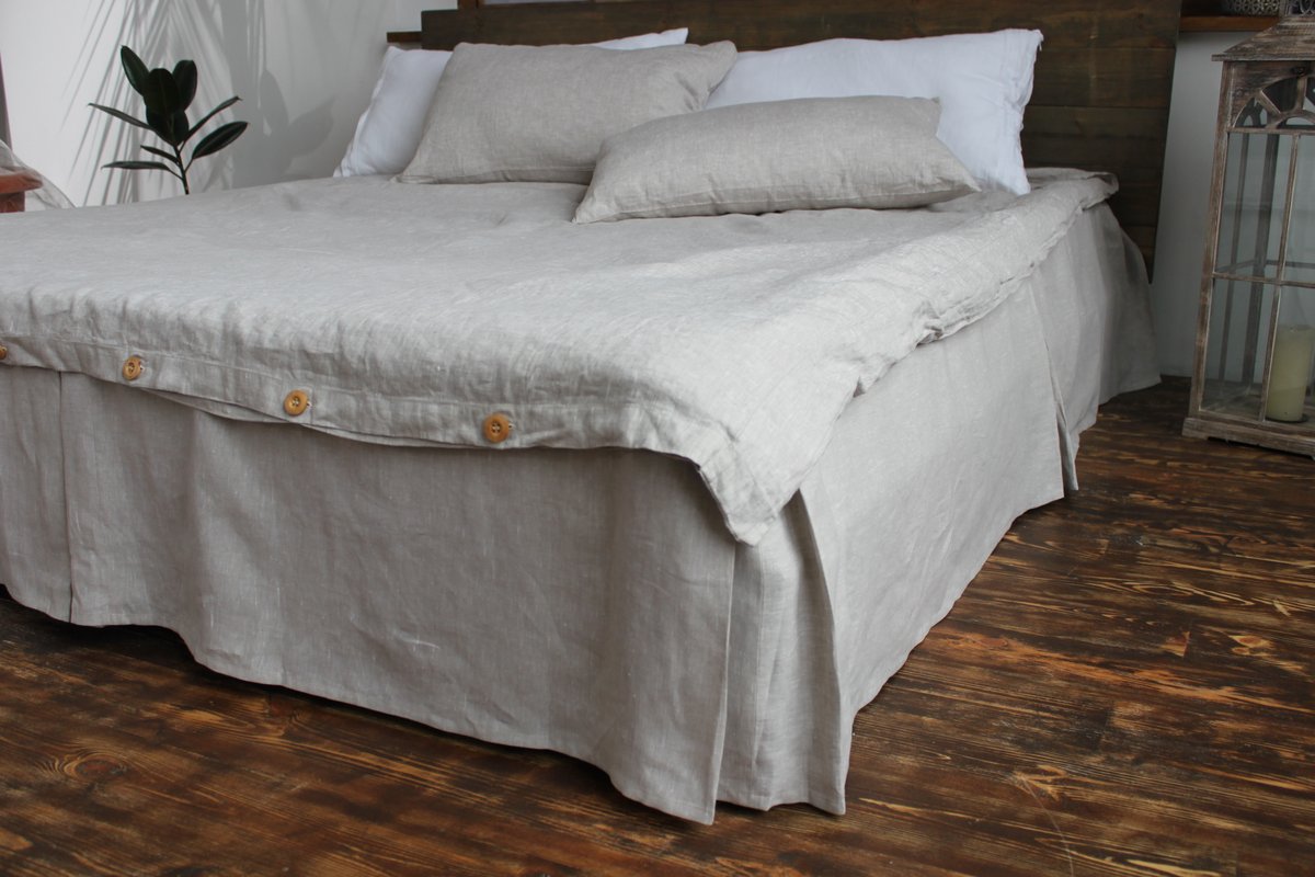 Pleated Bed Valance