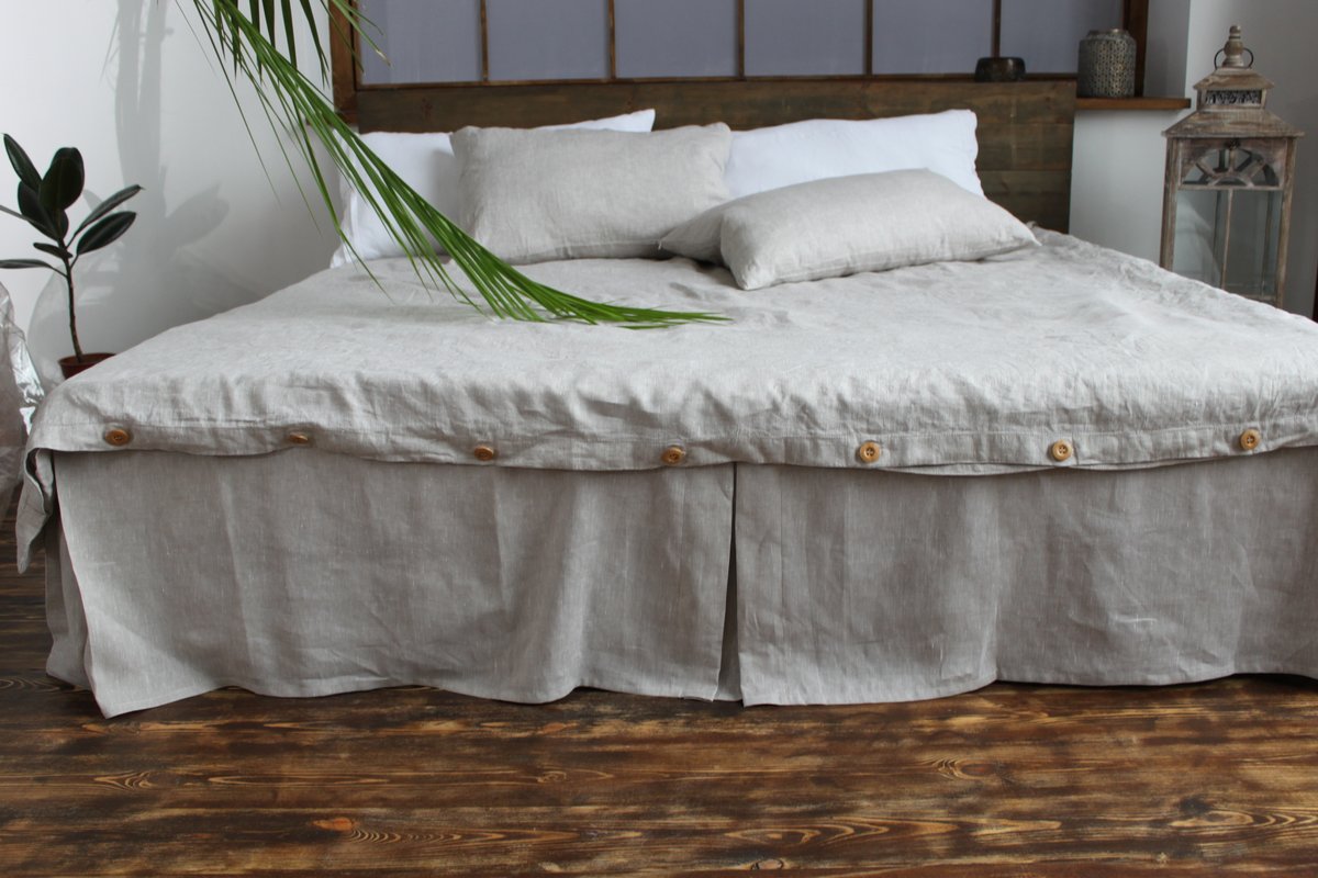 Pleated Bed Valance