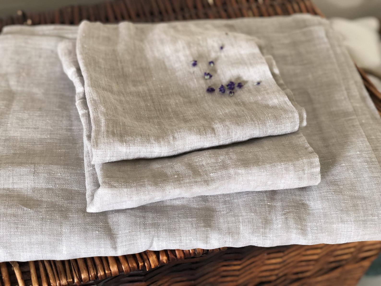 Linen Bed Valance Cover
