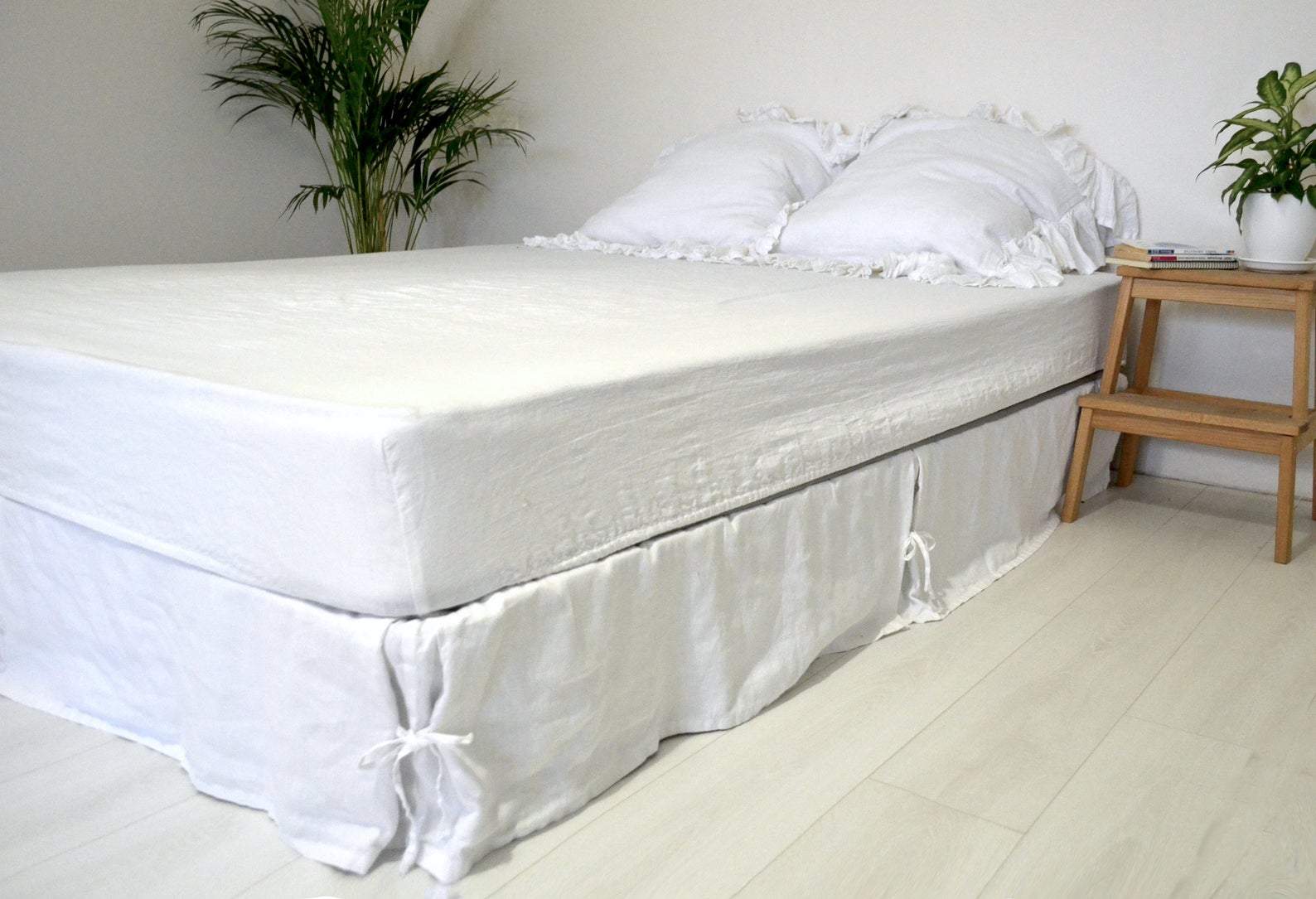 Linen Bed Valance