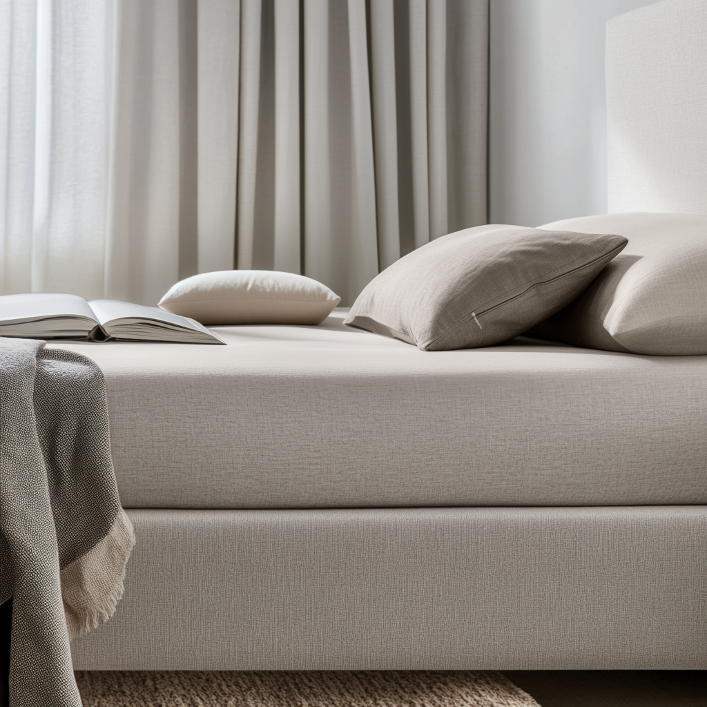 Natural Linen Extra & Ultra Deep Fitted Sheet