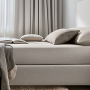 Natural Linen Extra & Ultra Deep Fitted Sheet