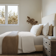 Natural Linen Extra & Ultra Deep Fitted Sheet