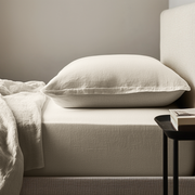Ecru Beige Heavyweight Linen Extra & Ultra Deep Fitted Sheet