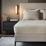 Cream Linen Extra & Ultra Deep Fitted Sheet