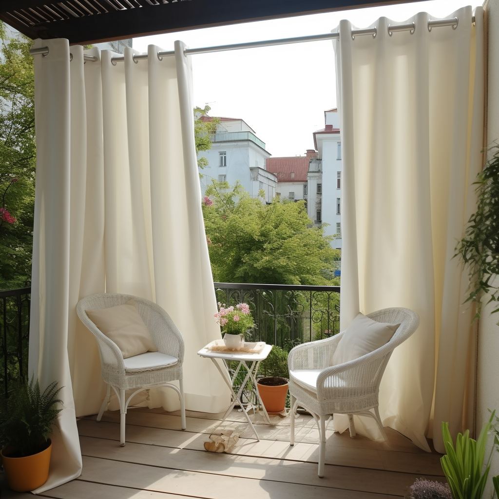 Waterproof Custom Outdoor Patio Curtains