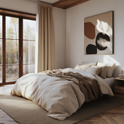 Ecru Heavy Weight Linen Duvet Cover