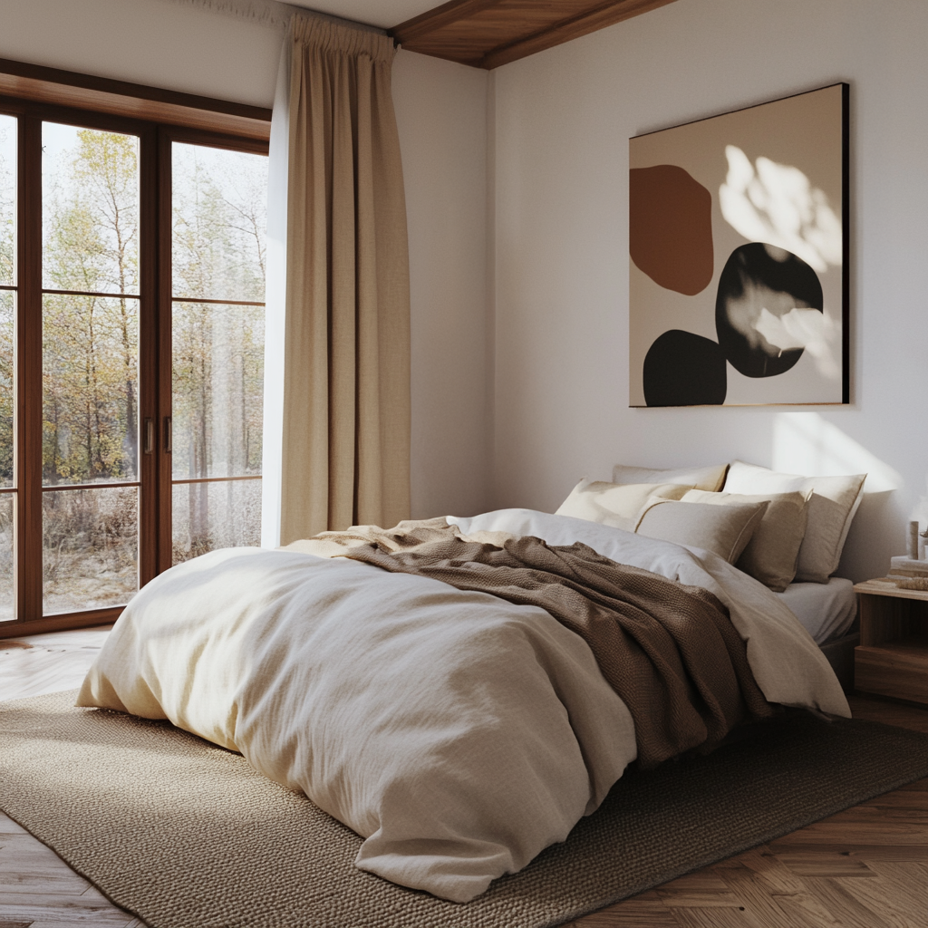 Ecru Heavy Weight Linen Duvet Cover
