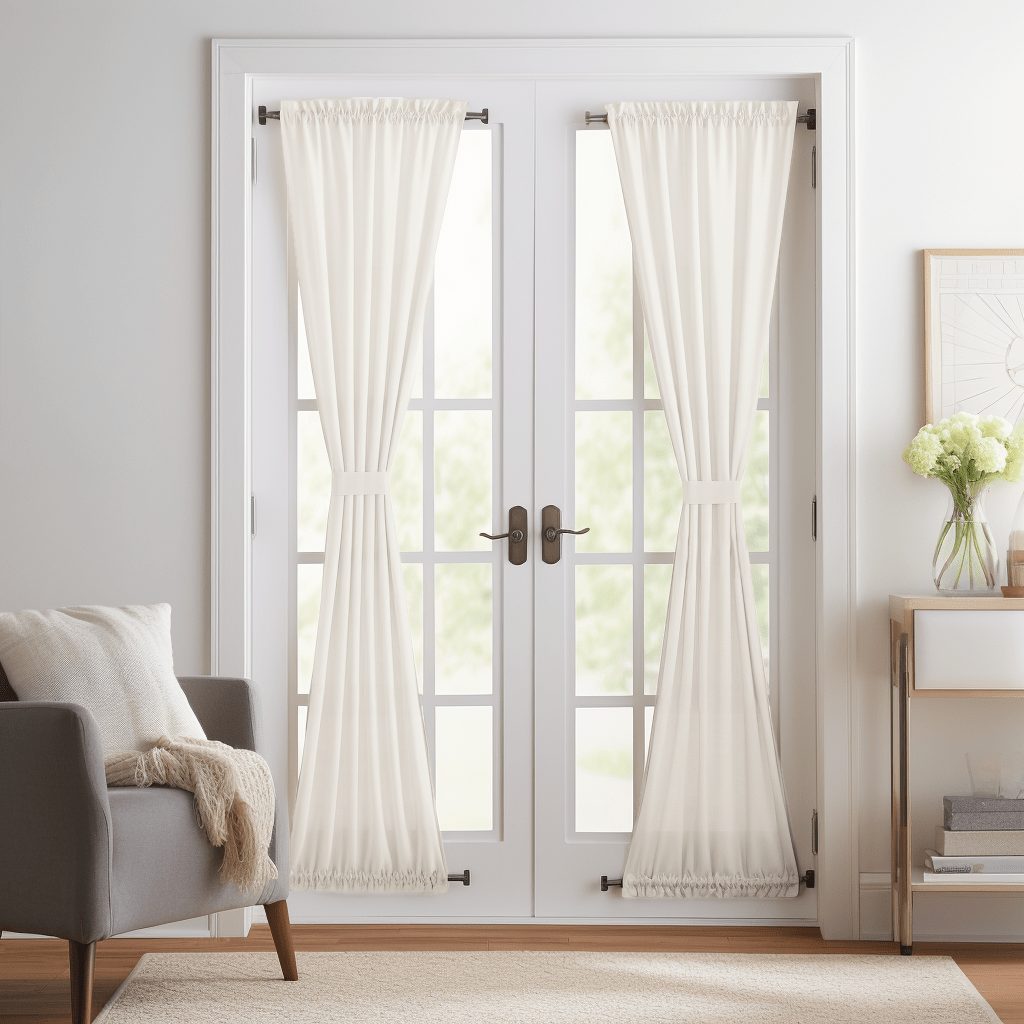 Off-White Heavyweight Linen French Door Curtain