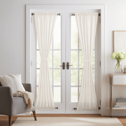 Off-White Heavyweight Linen French Door Curtain