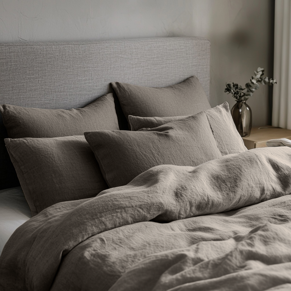 Natural Heavy Weight Linen Duvet Cover