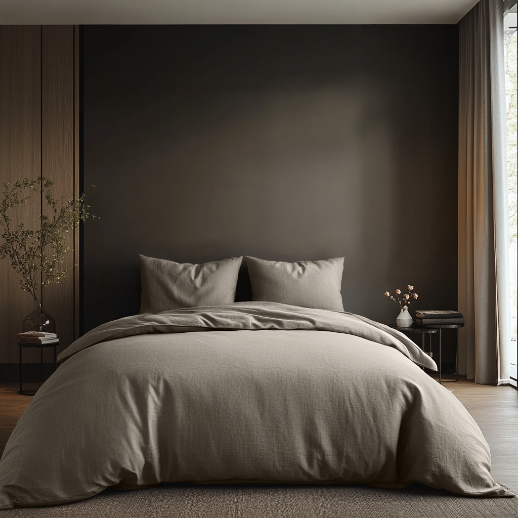 Natural Washed Heavy Weight Linen Duvet Cover Set