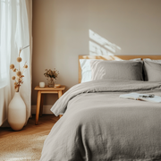 Natural Heavy Weight Linen Duvet Cover