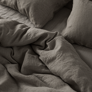 Natural Heavy Weight Linen Duvet Cover