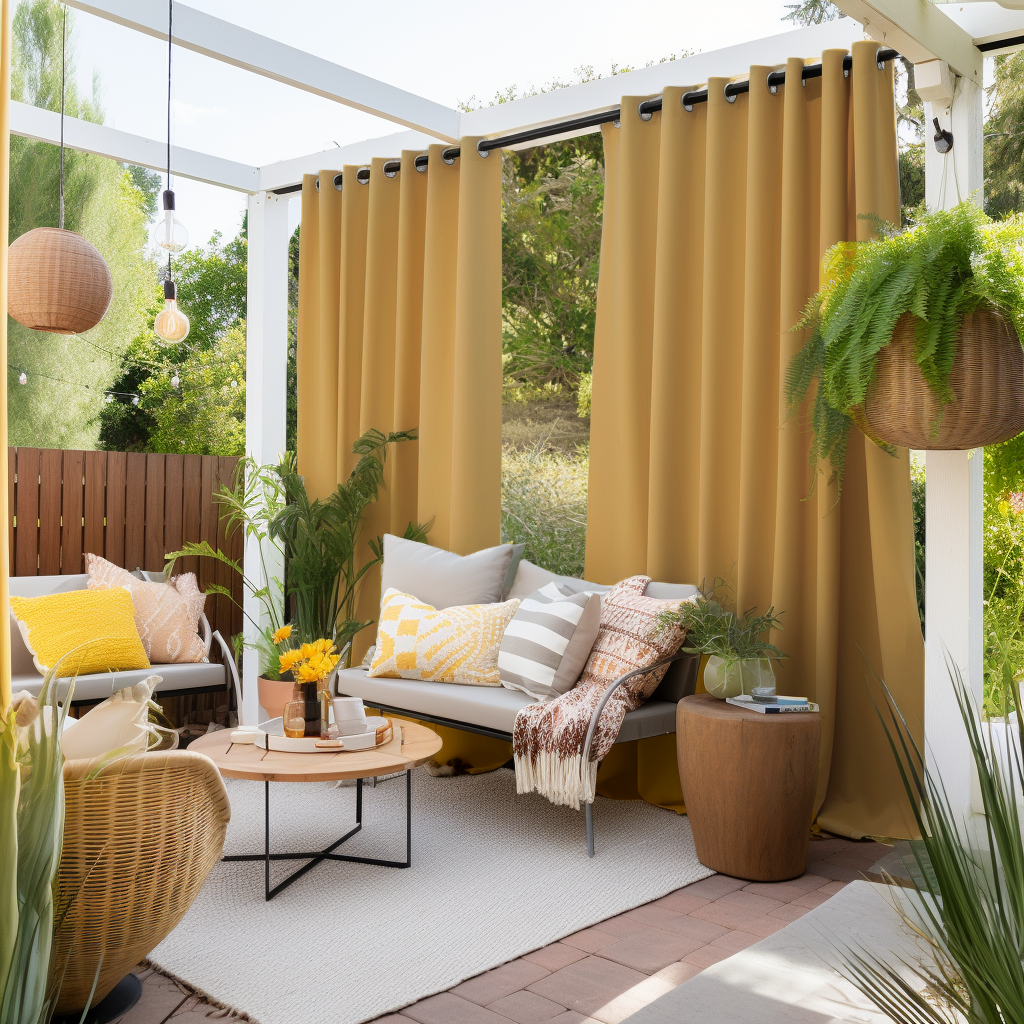 Canvas Outdoor Curtains