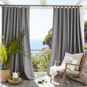 Grey Outdoor Curtains