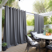Grey Outdoor Curtains