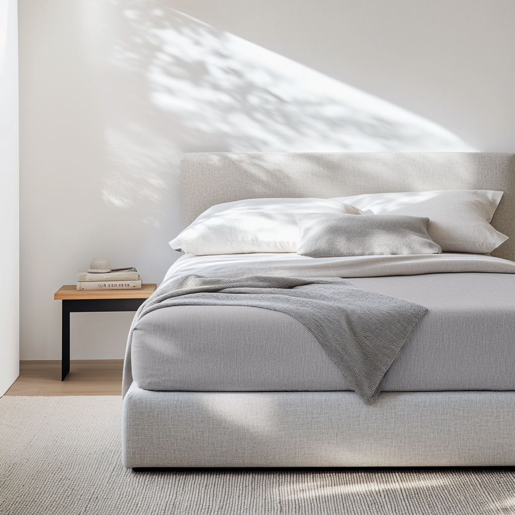 Stone Light Grey Linen Extra & Ultra Deep Fitted Sheet