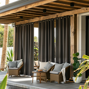 Triple-Weave Outdoor Blackout Curtain