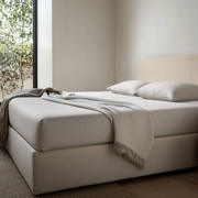 Natural Linen Extra & Ultra Deep Fitted Sheet