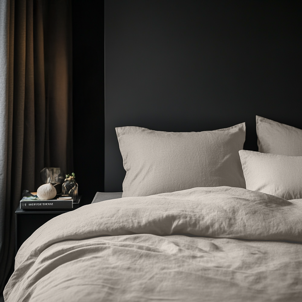 Natural Washed Linen Duvet Cover Set