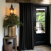 Back Tab Thermal Door Curtain