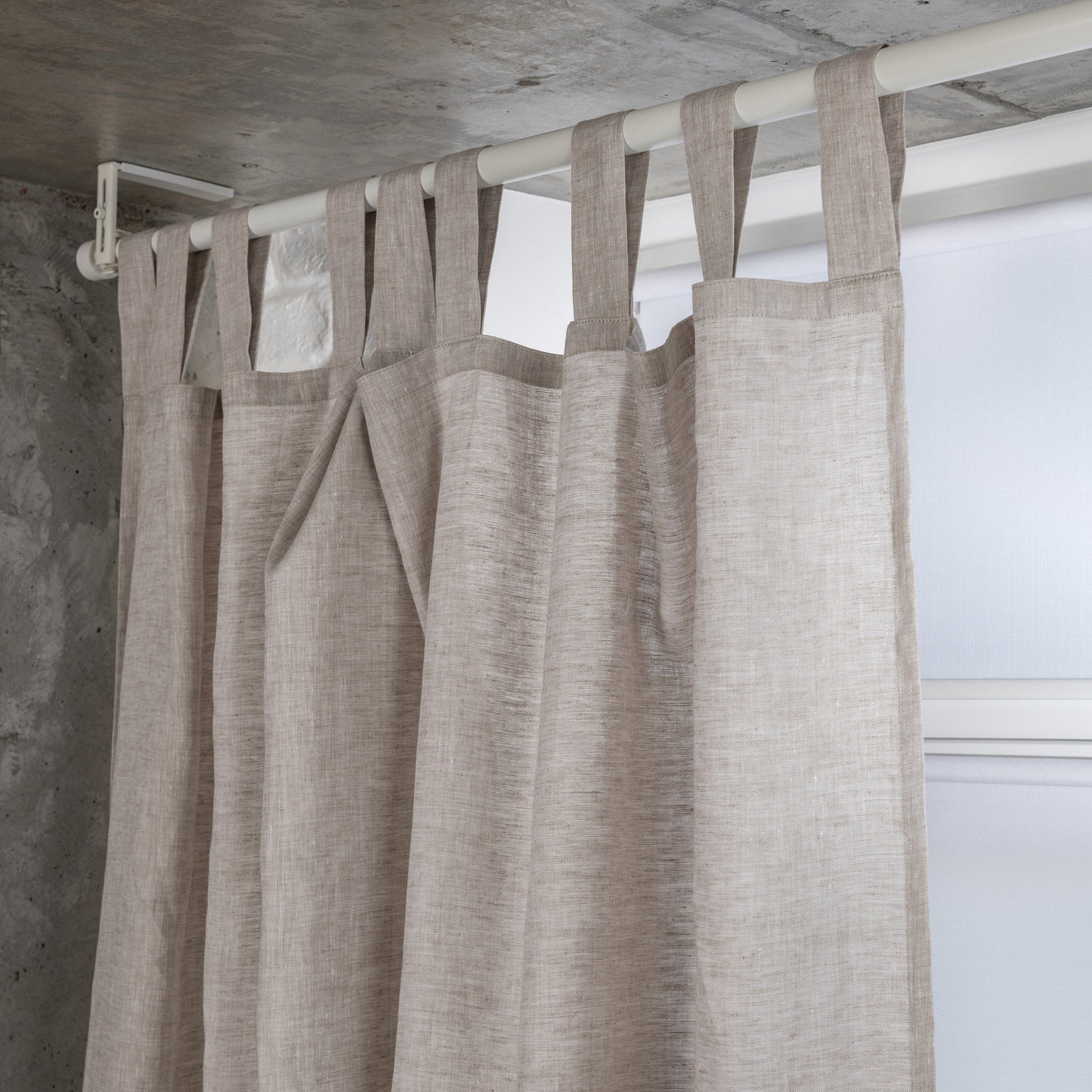 Linen Curtain Cotton Panel 