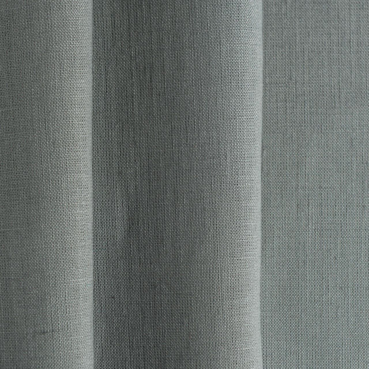 Dim Grey Fabric by the Meter - 100% French Natural - Width 133 cm, 267 cm