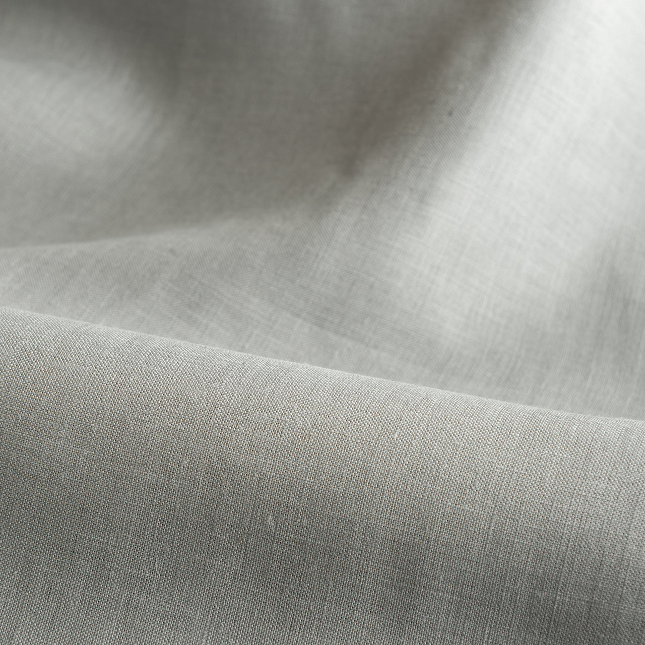 Dim Grey Fabric by the Meter - 100% French Natural - Width 133 cm, 267 cm