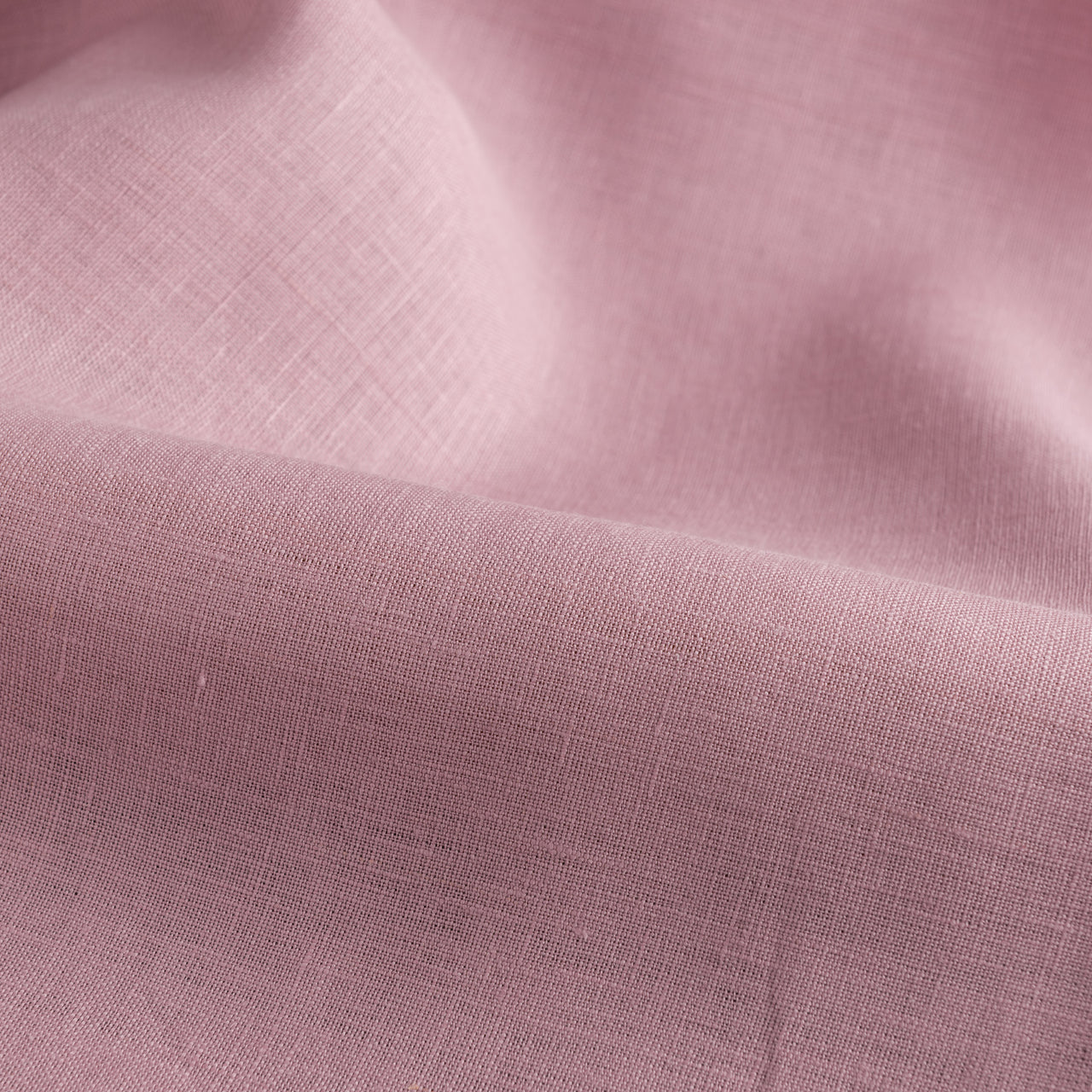Dusty Rose Linen Fabric by the Meter - 100% French Natural - Width 133 cm, 267 cm