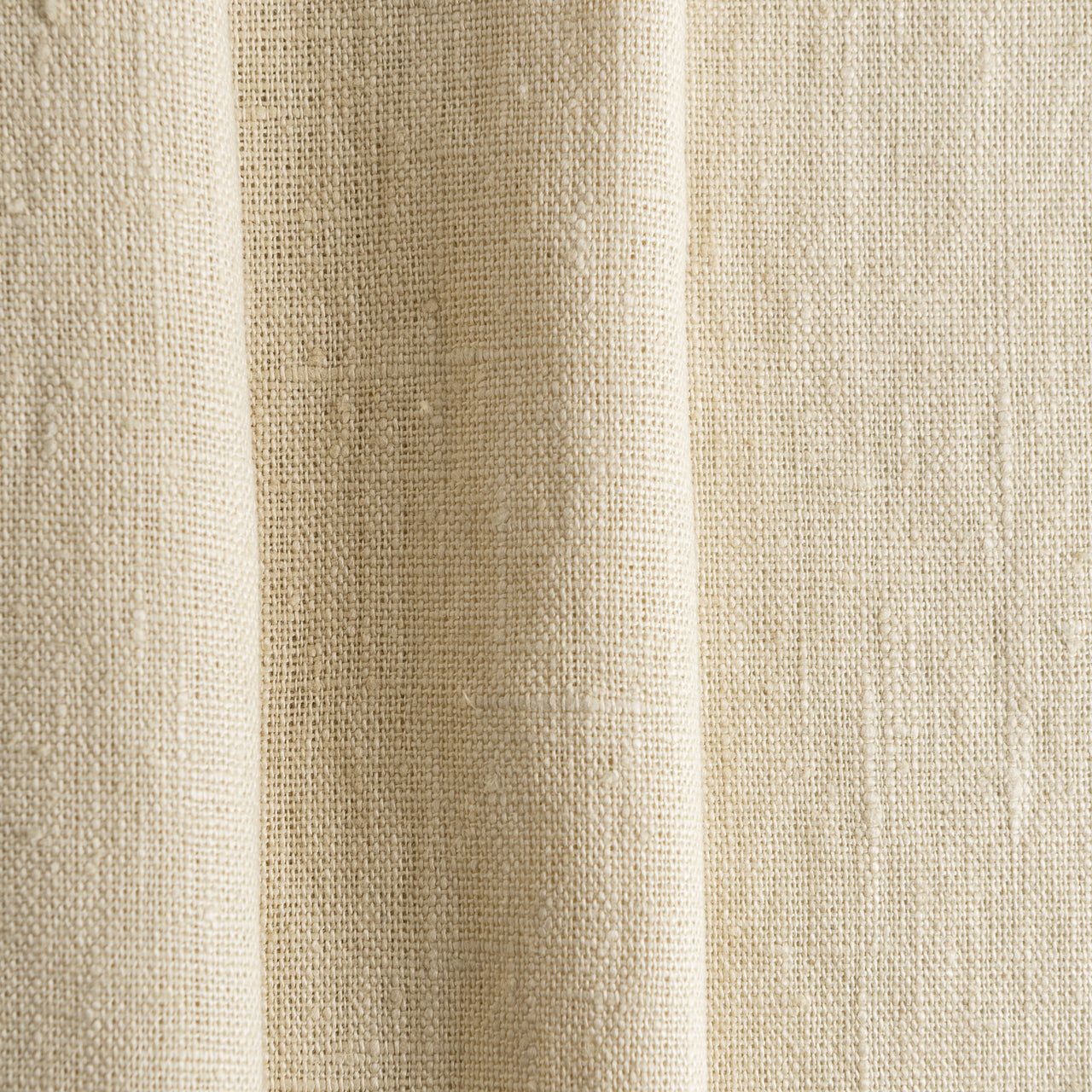 Ecru Heavy Weight Linen Fabric by the Meter - 100% French Natural - Width 133 cm