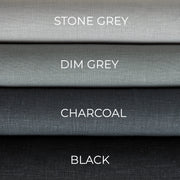 @Color: Stone Grey, Color: Dim Grey, Color: Black, Color: Charcoal