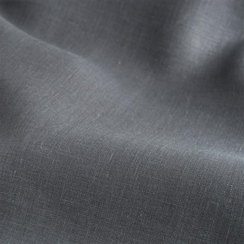 Iron Grey Linen Fabric by the Meter - 100% French Natural - Width 133 cm, 267 cm