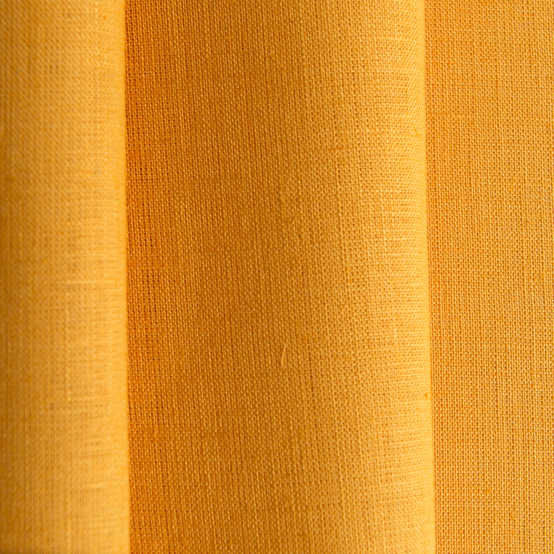 Mustard Yellow Linen Fabric by the Meter - 100% French Natural - Width 133 cm, 267 cm